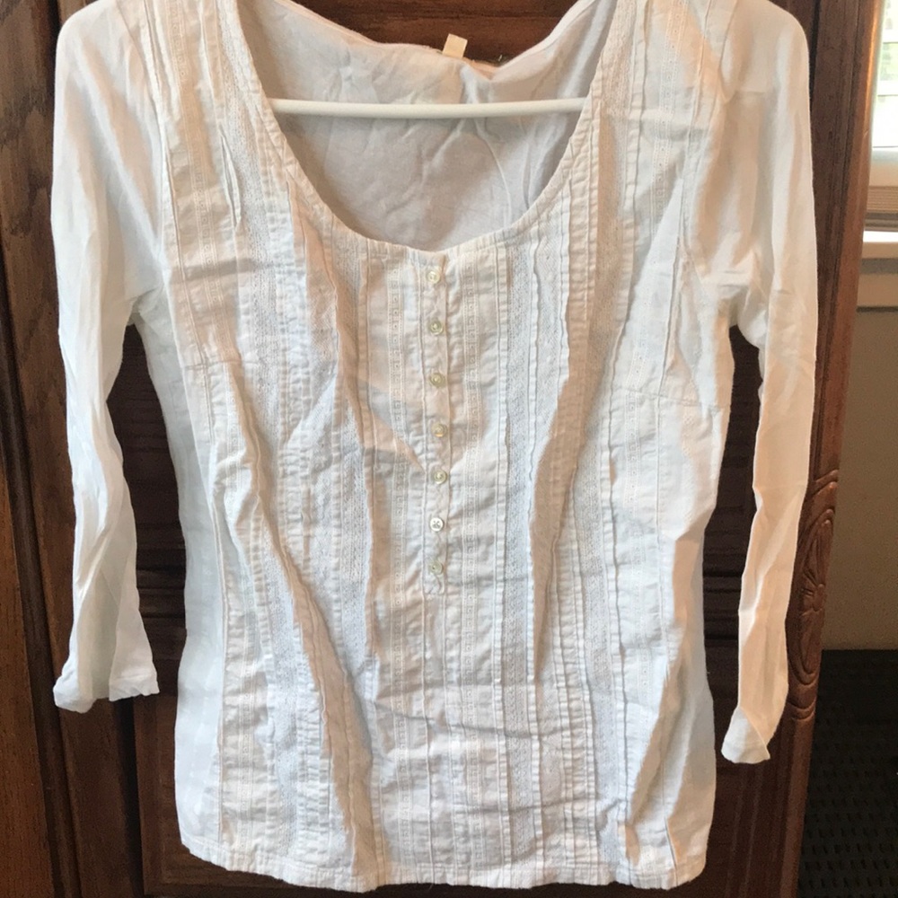 J crew white shirt